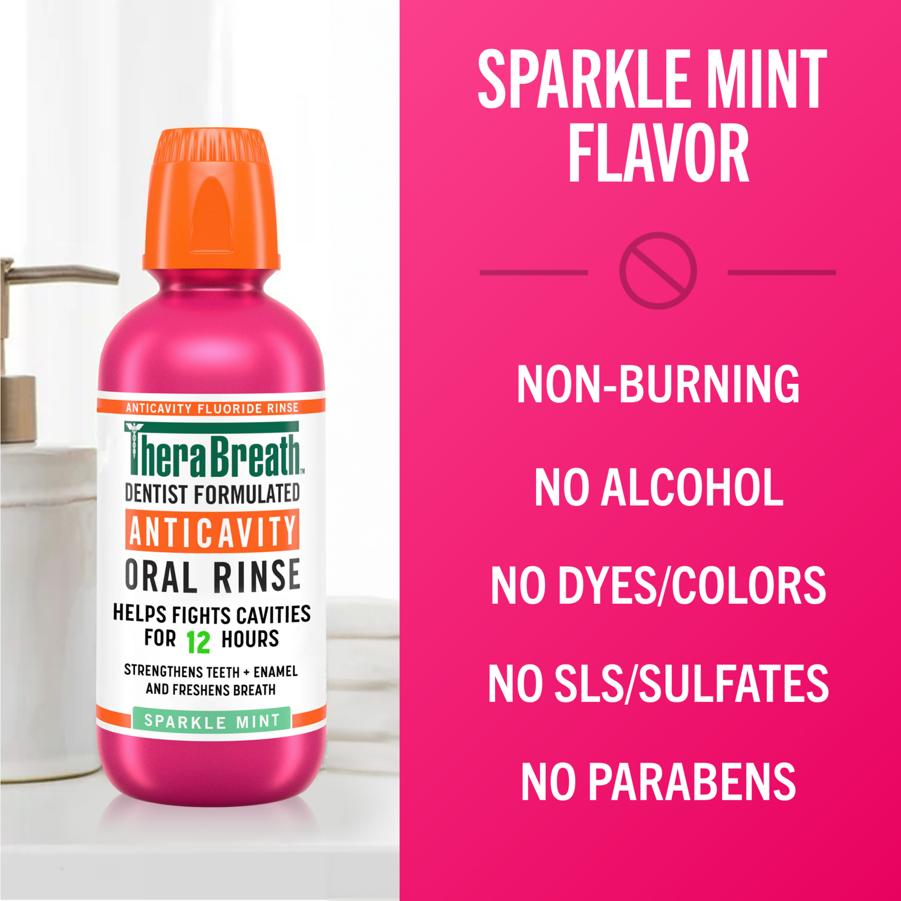 Anticavity Oral Rinse - Sparkle Mint - Image 5