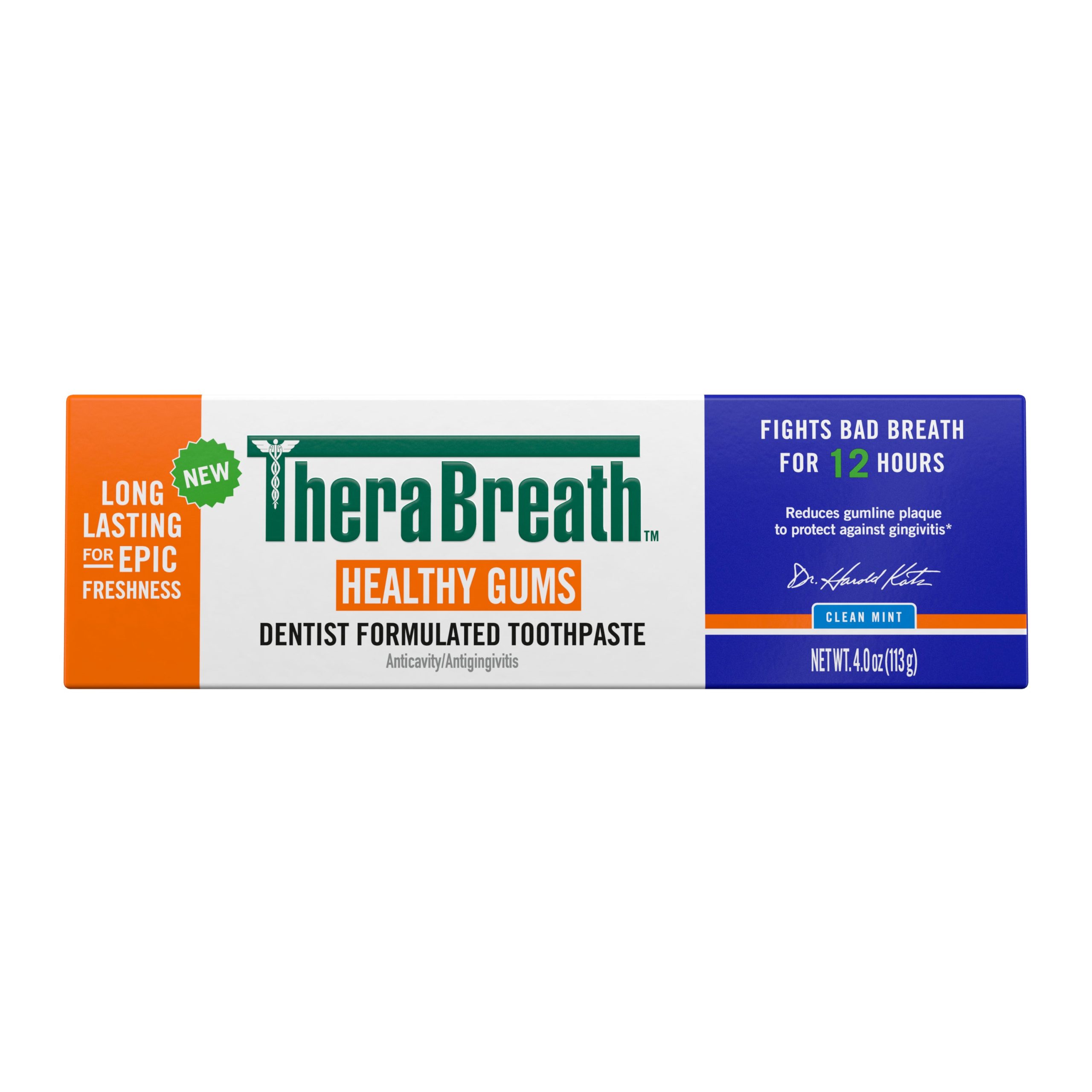 TheraBreath Healthy Gums Toothpaste, Helps Fight Gingivitis, Clean Mint - Image 13