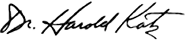 Dr. Katz Signature